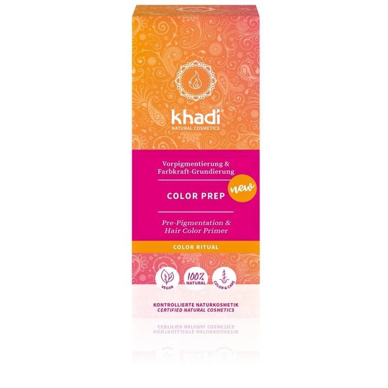 Rostlinná barva na vlasy Khadi – Color Prep