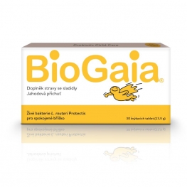 BioGaia Protectis probiotické žvýkací tablety 30 tbl.