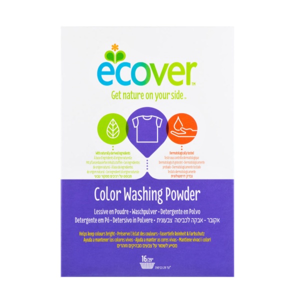Ecover, prací prášek na barevné prádlo
