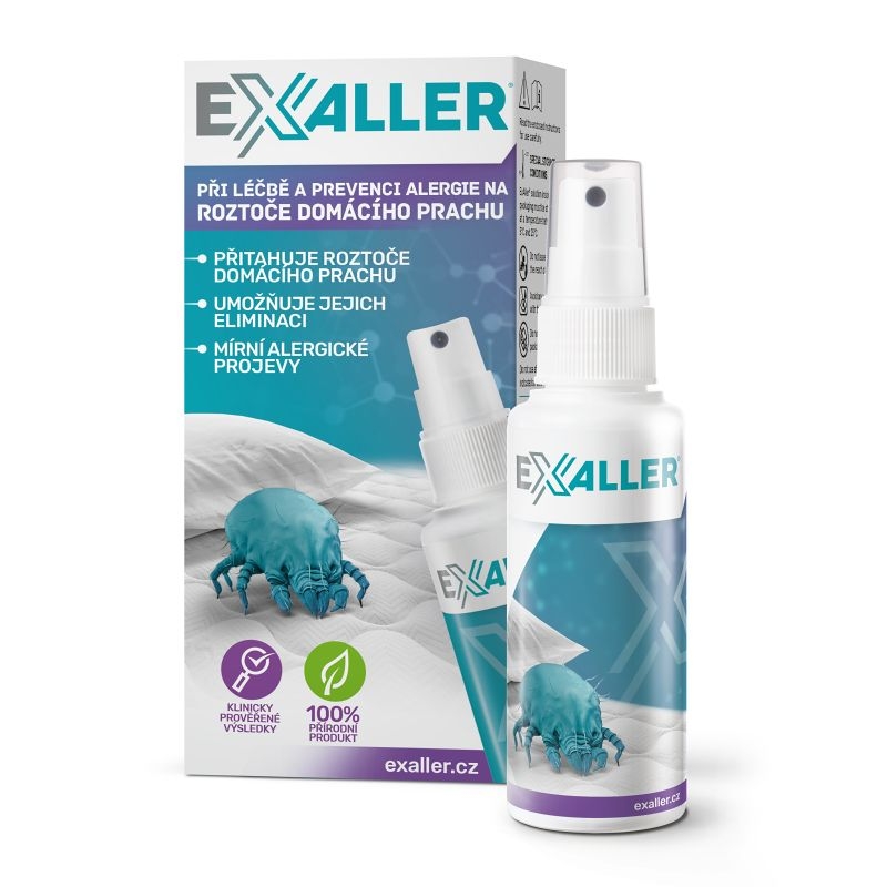 ExAller Sprej při alergii na roztoče domácího prachu balení 150 ml