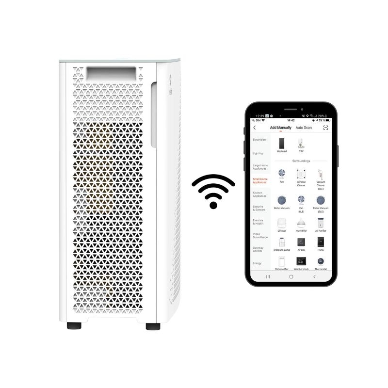 Čistička vzduchu TrueLife AIR Purifier P7 WiFi – mobilní aplikace