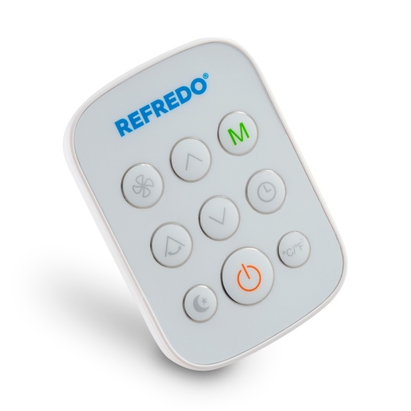 Mobilní klimatizace REFREDO TAC-12CPB/KP Wi-Fi - ovladač