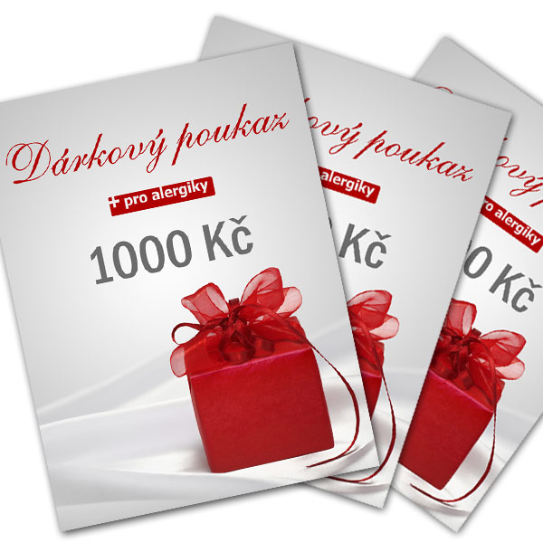 dárkový poukaz ProAlergiky.cz