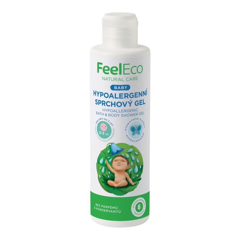 Feel Eco Baby Hypoalergenní sprchový gel 200 ml