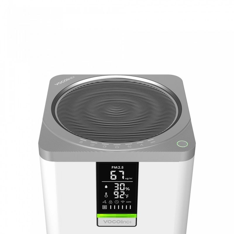 Čistička vzduchu VOCOlinc Smart Air Purifier VAP1 – ovládací panel