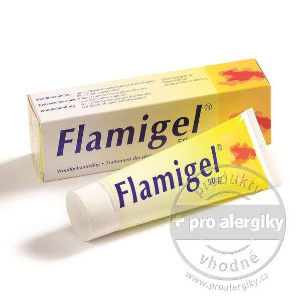 Flamigel hydrokoloidní gel na hojení ran