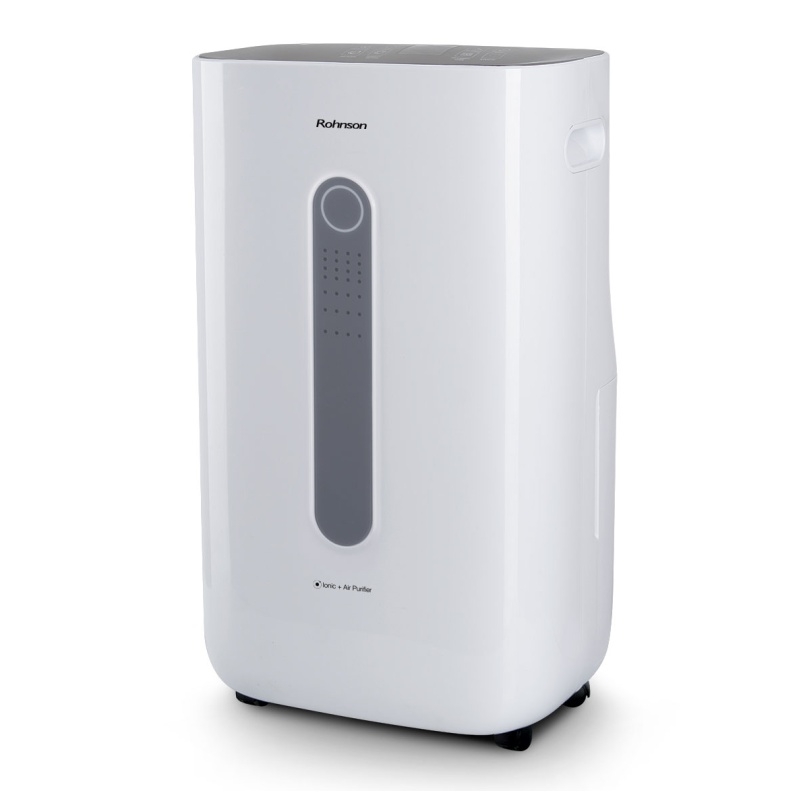 Odvlhčovač vzduchu Rohnson R-9816 Ionic + Air Purifier zboku