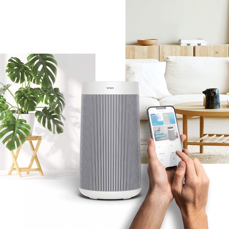 Ovládání čističky Winix T800 v aplikaci Winix Smart