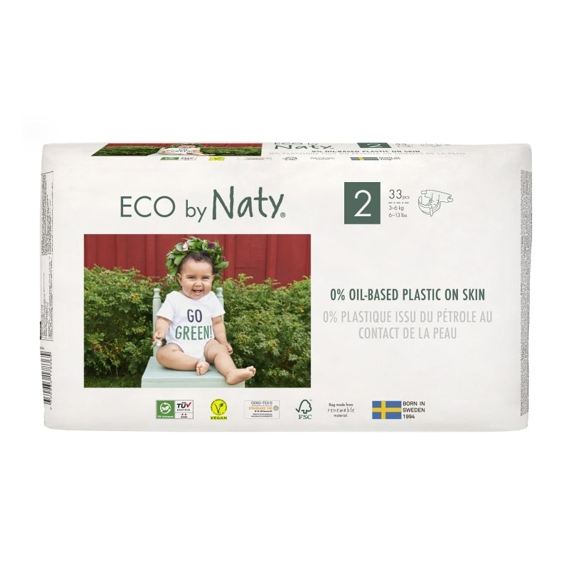 Plenky Eco by Naty Mini 3–6 kg 33 ks