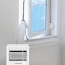  Mobilní klimatizace Trotec PAC 2100 X – instalace u okna