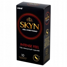 Ultra tenké bezlatexové kondomy SKYN Intense Feel 10 ks