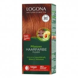 LOGONA Rostlinná barva na vlasy No.03 Ohnivá červená