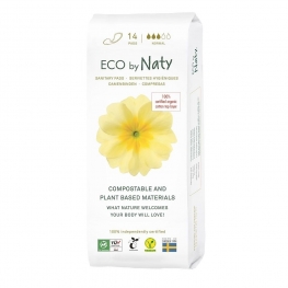 Dámské vložky Eco by Naty Normal 14 ks
