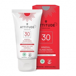 Attitude 100% minerální opalovací krém bez vůně SPF 30 150 g
