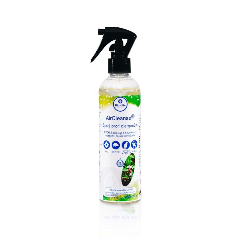Air Cleanse™ - sprej proti pylům a dalším alergenům