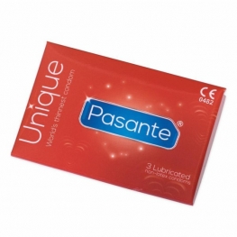 Bezlatexové kondomy Pasante Unique