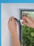 Síť proti hmyzu do oken Tesa Insect Stop COMFORT otevíratelná – instalace