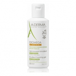 A-DERMA Exomega gel moussant - Zvláčňující sprchový gel 