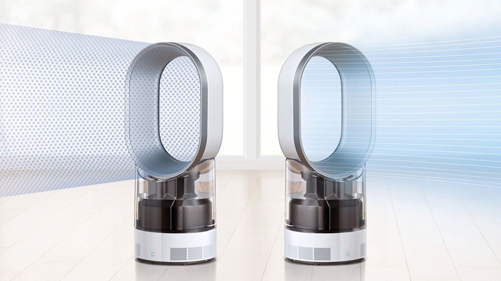 Zvlhčovač vzduchu Dyson AM10 - technologie Air Multiplier