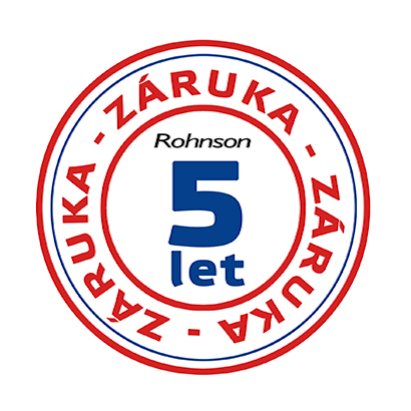 Prodloužená záruka 5 let Rohnson