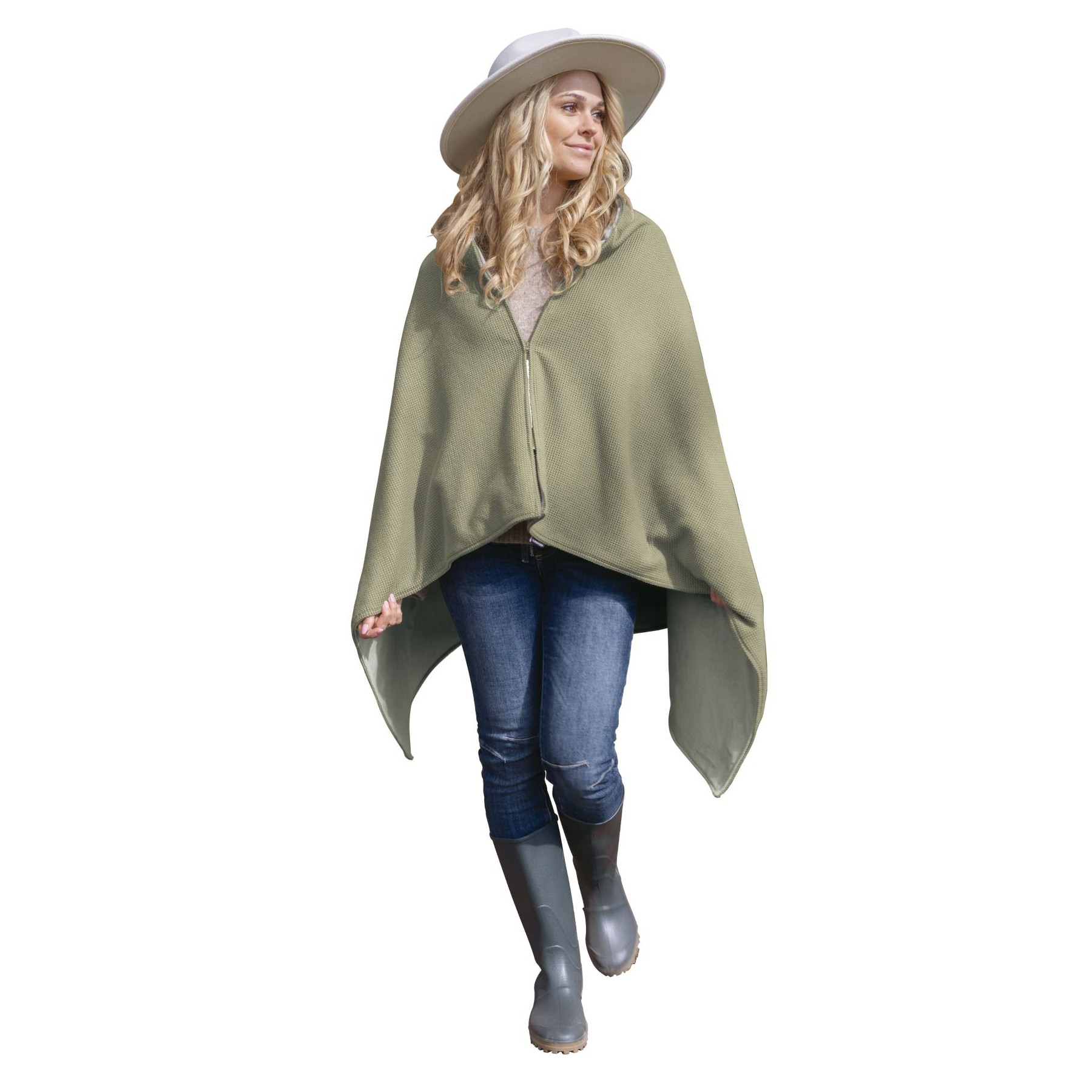 Vyhřívané pončo Lanaform Heat Wrap