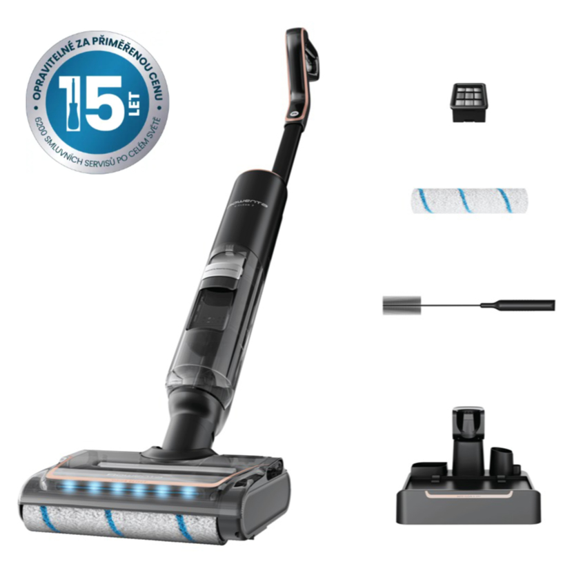 Podlahová myčka a víceúčelový vysavač 2v1 Rowenta X-Clean 7 AI Wet&Dry GZ5735E0