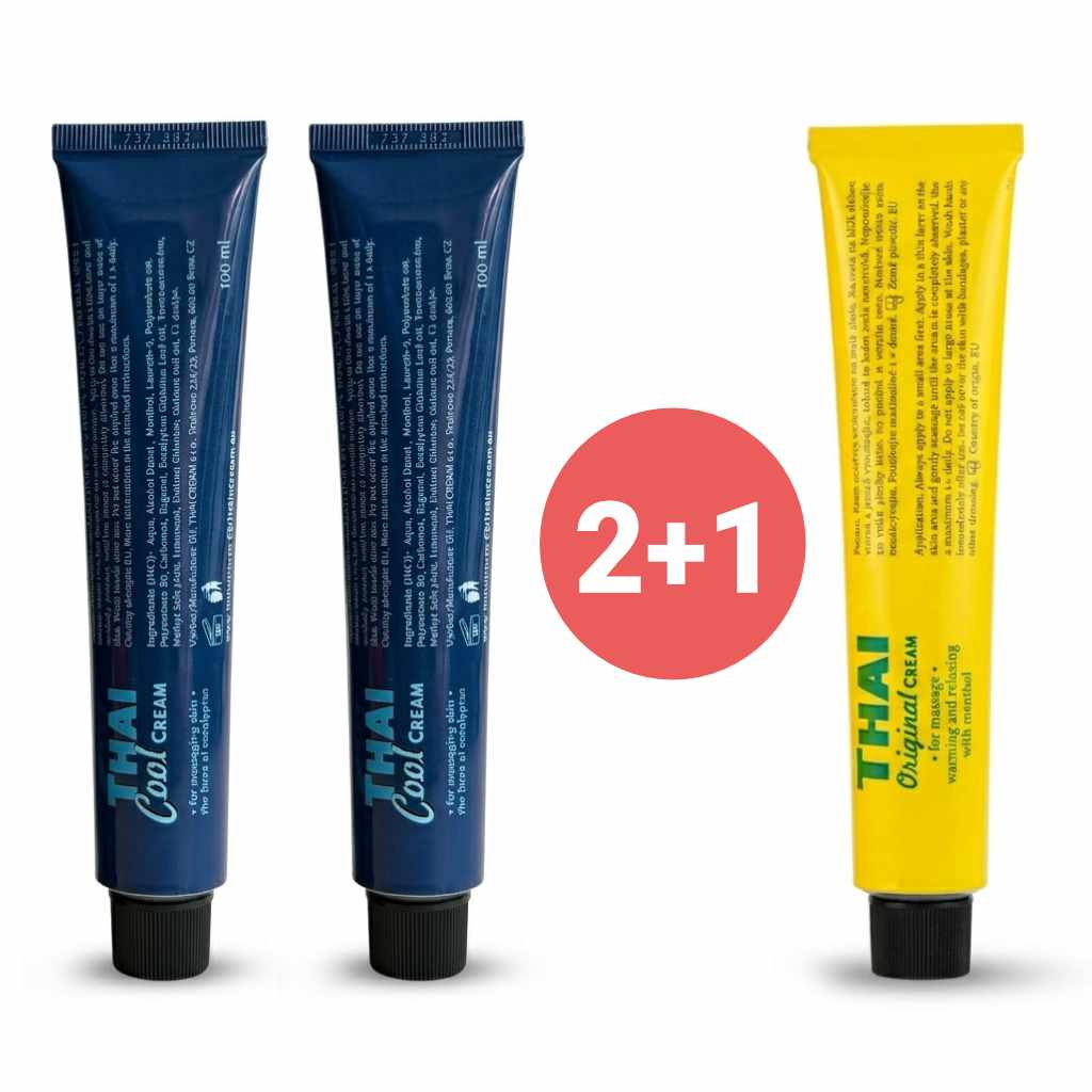 Levně Výhodný balíček: 2× Thai Cool Cream Pure 100 g