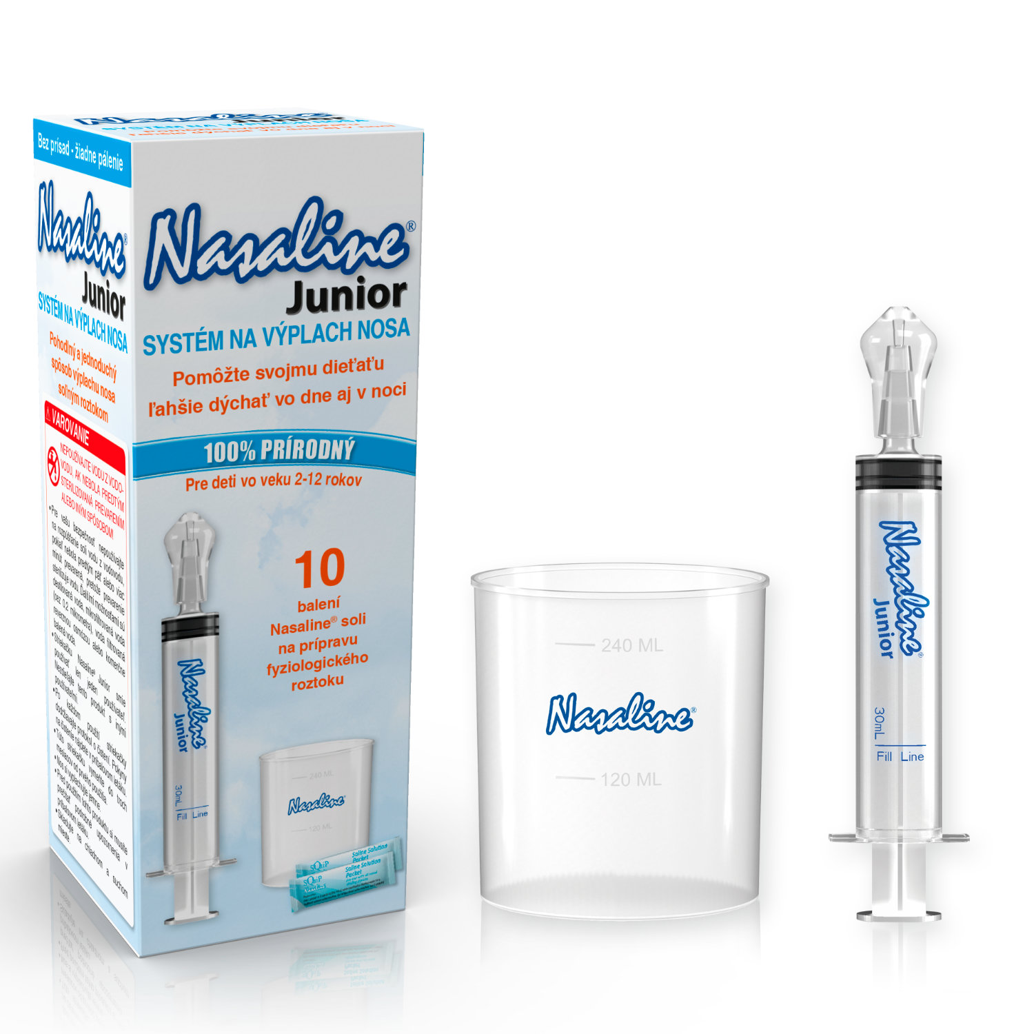 Nasaline Systém na výpl.nosu Junior 2-12 let 10ks
