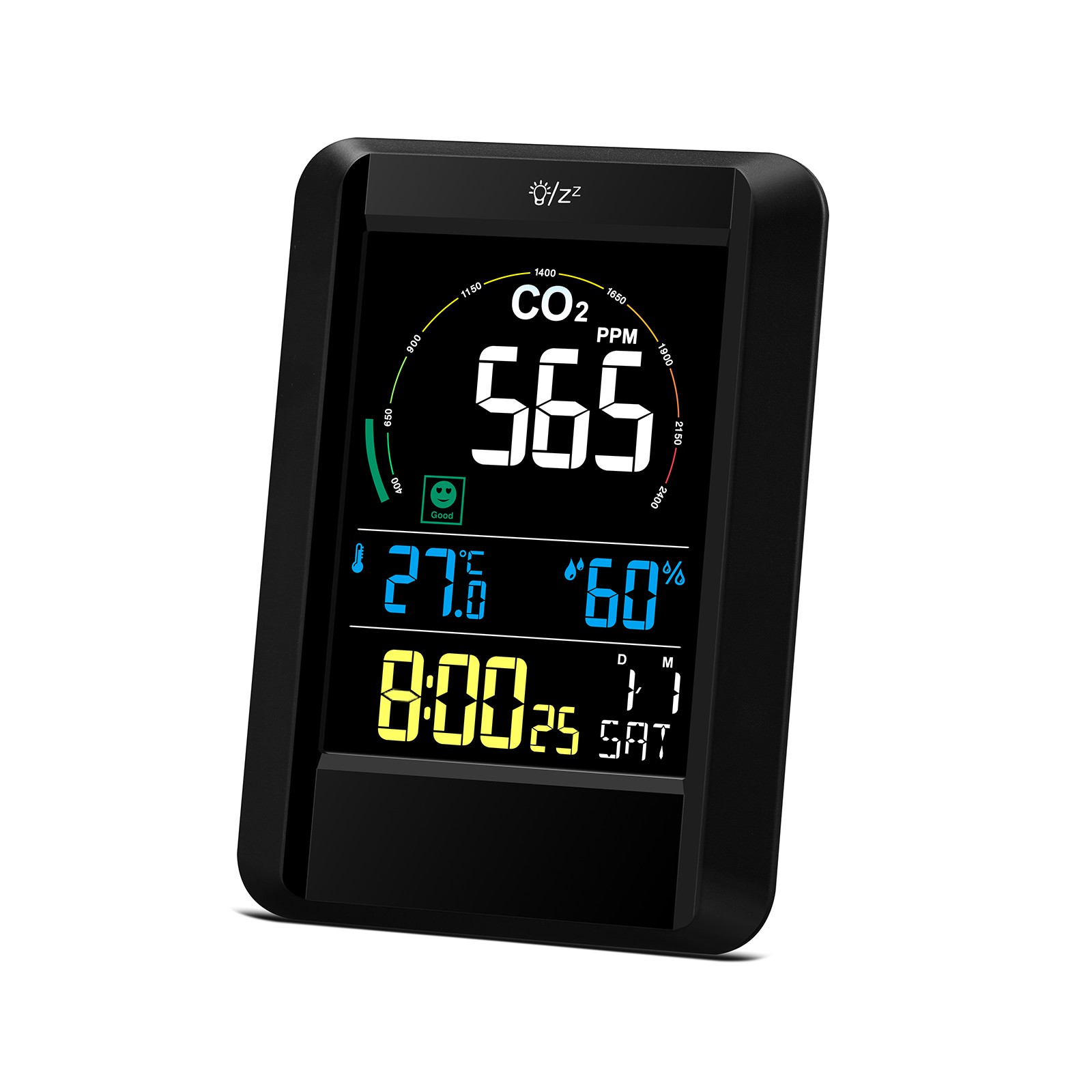 Digitální měřič oxidu uhličitého Airbi CO2AIR