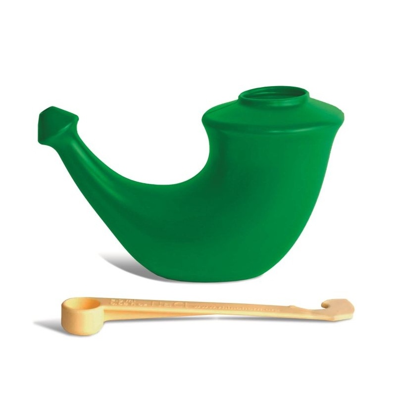 RHINO HORN Konvička na výplach nosu, zelená