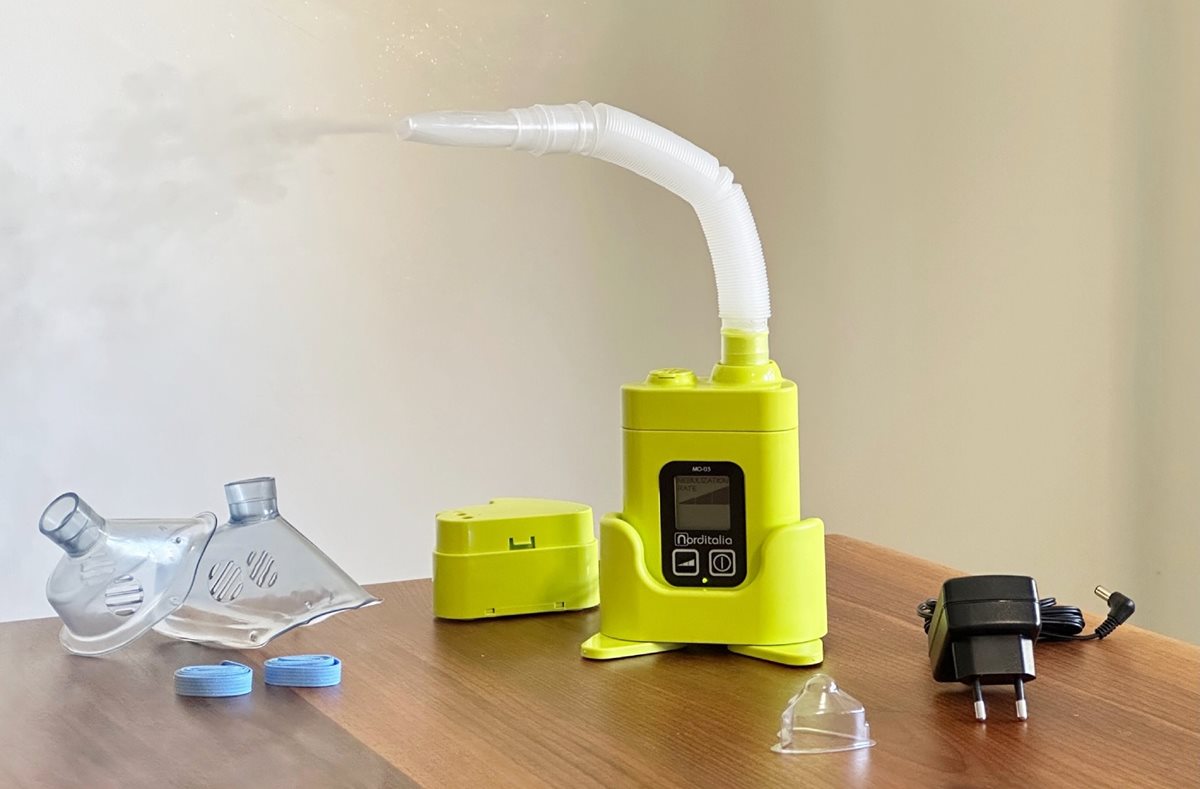 Ultrazvukový inhalátor Norditalia MO-03 patří dlouhodobě k nejprodávanějším na našem trhu (zdroj: Norditalia) Ultrazvukový inhalátor Norditalia MO-03 patří dlouhodobě k nejprodávanějším na našem trhu (zdroj: Norditalia)