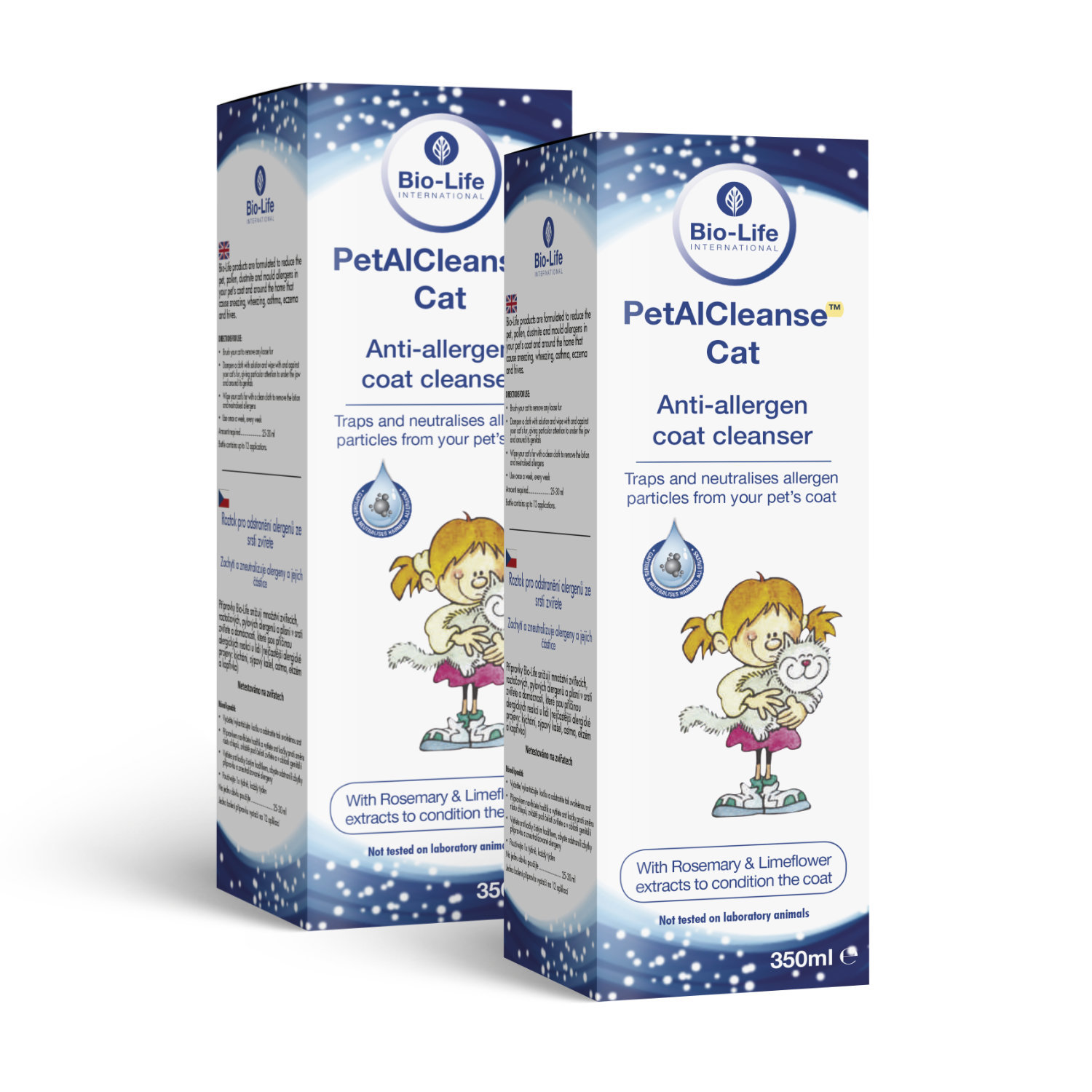 Bio-Life PetalCleanse Cat 350 ml – 2 ks za zvýhodněnou cenu