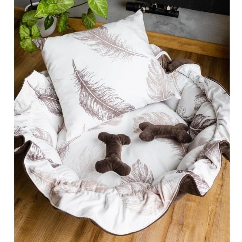 Protiroztočový pelíšek nanoSPACE BOHO 50cm - oboustranný