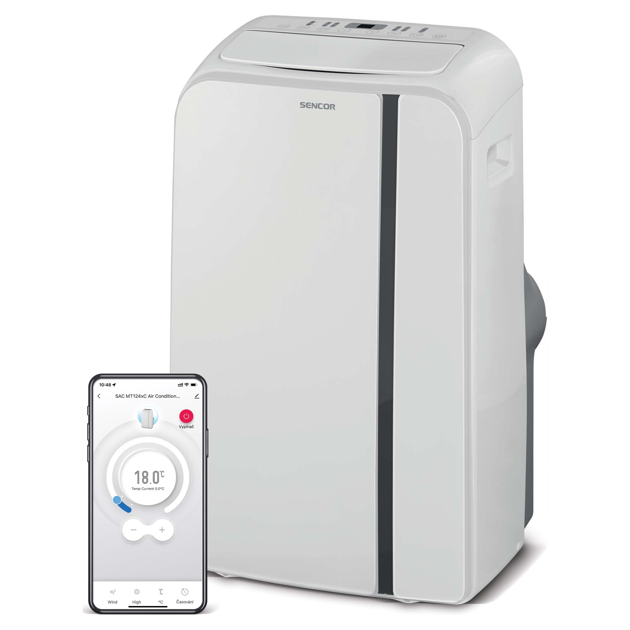 Sencor SAC MT1240C Mobilní klimatizace Wi-Fi | SAC MT1240C