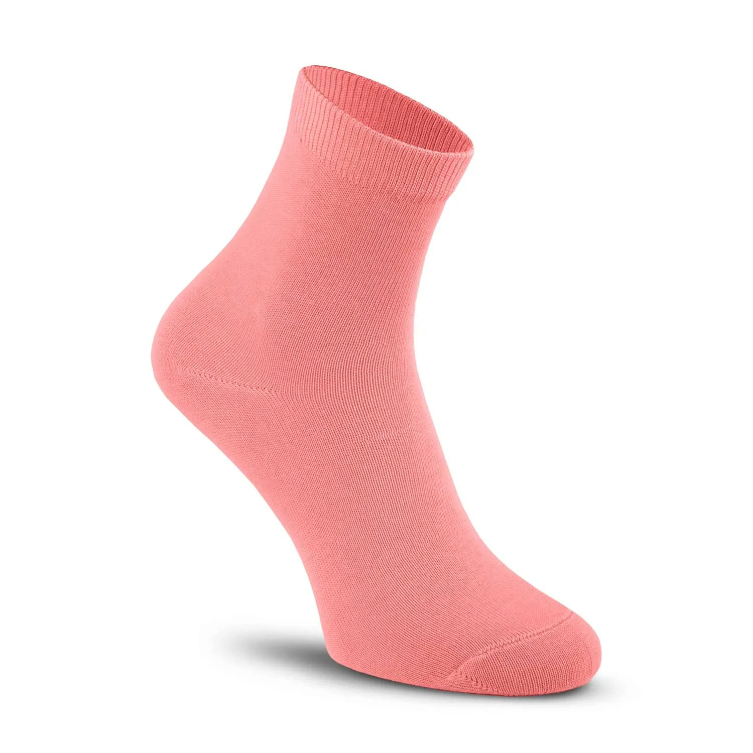 Ponožky 100% bavlna vel. 29 lososové