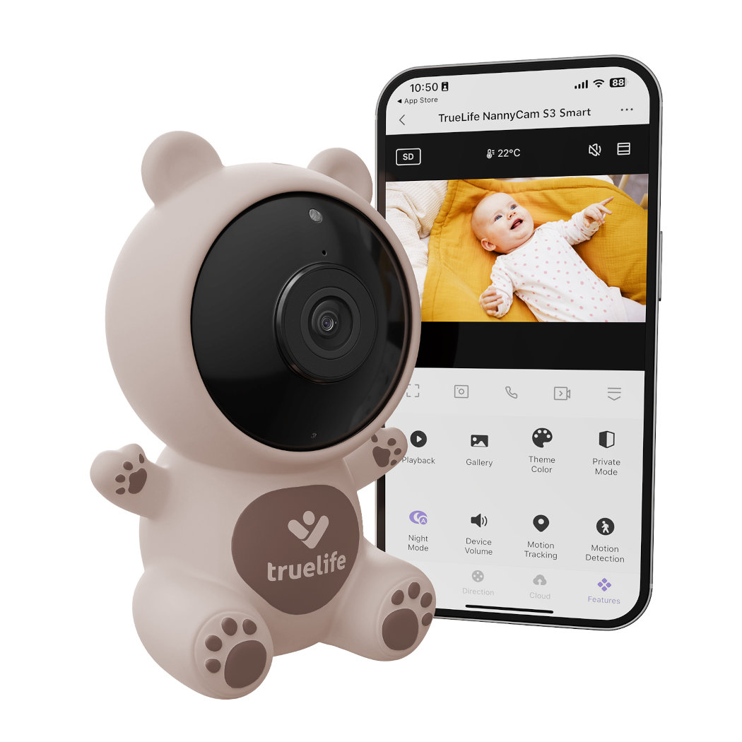 Levně Chůvička TrueLife NannyCam S3 Smart