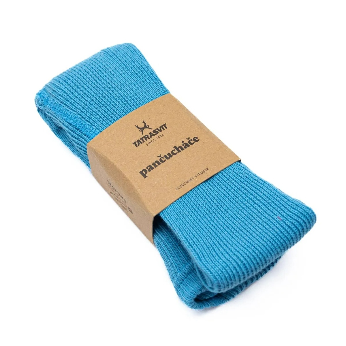 Dětské punčocháče LENKA 100% bavlna velikost 130 modré