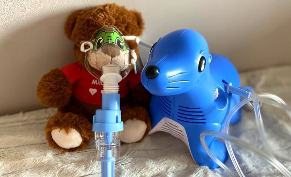 Ukažte dětem, jak bude inhalace probíhat, pomocí oblíbené hračky (foto: Liftec)