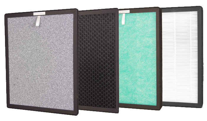 Sada kombinovaných filtrů pro čističku vzduchu Airbi Respire