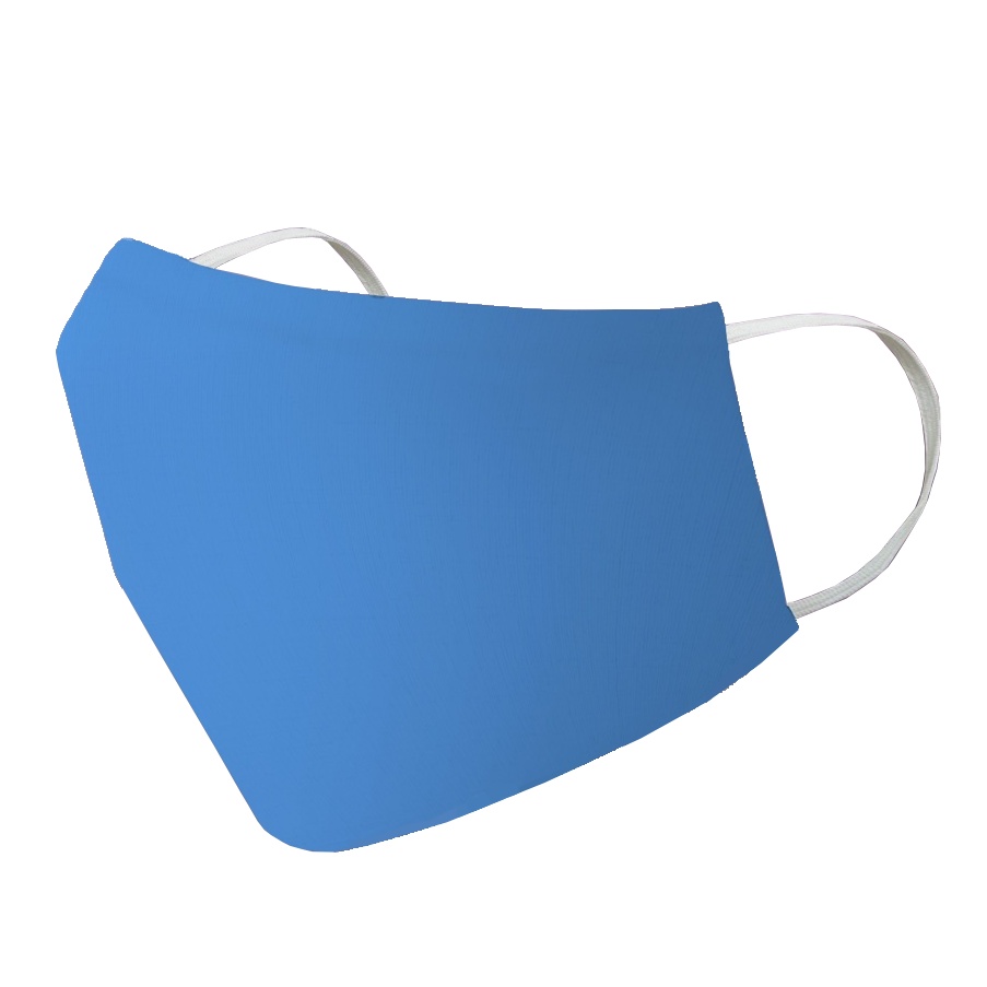 Tvarovaná dvouvrstvá látková rouška Prolen® Medical – M modrá