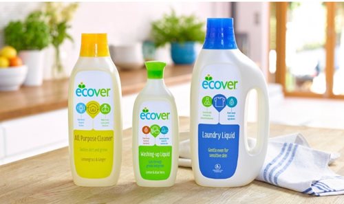 Ekologické čisticí a prací prostředky Ecover, řada Ecover ZERO je speciálně určená pro osoby s citlivou a atopickou pokožkou