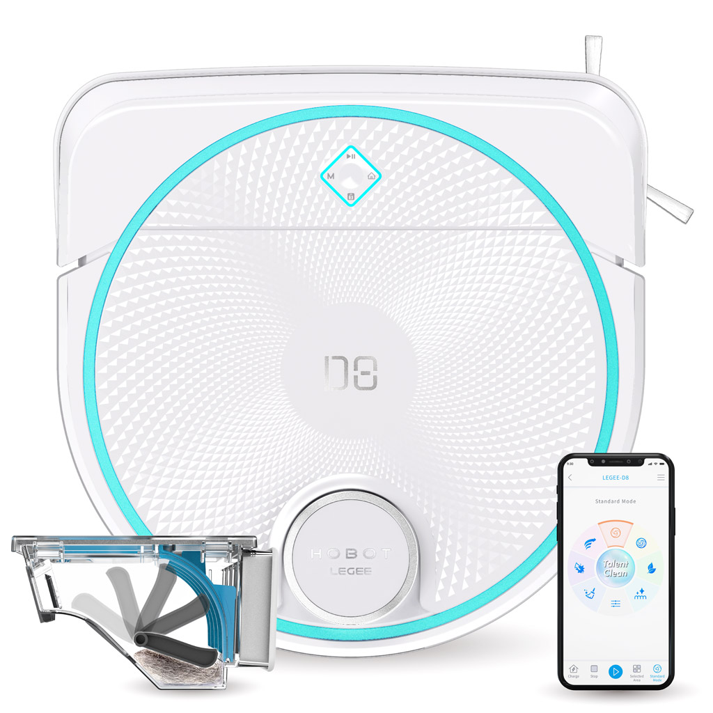 Robotický vysavač s mopem Hobot LEGEE D8