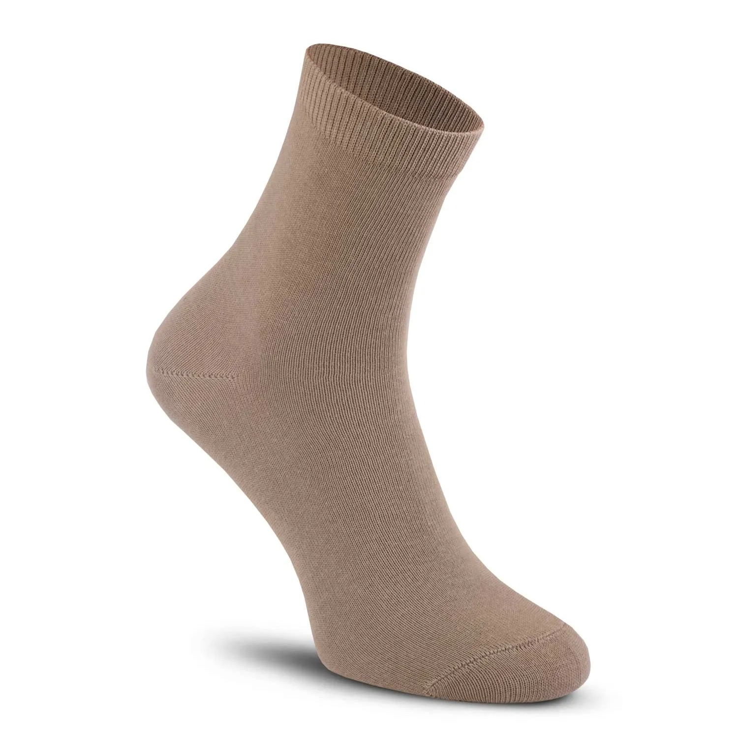 Ponožky 100% bavlna vel. 25 hnědé