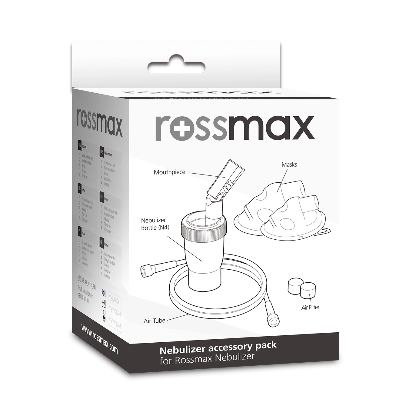 Rossmax N4 Sada příslušenství pro inhalátor NE100