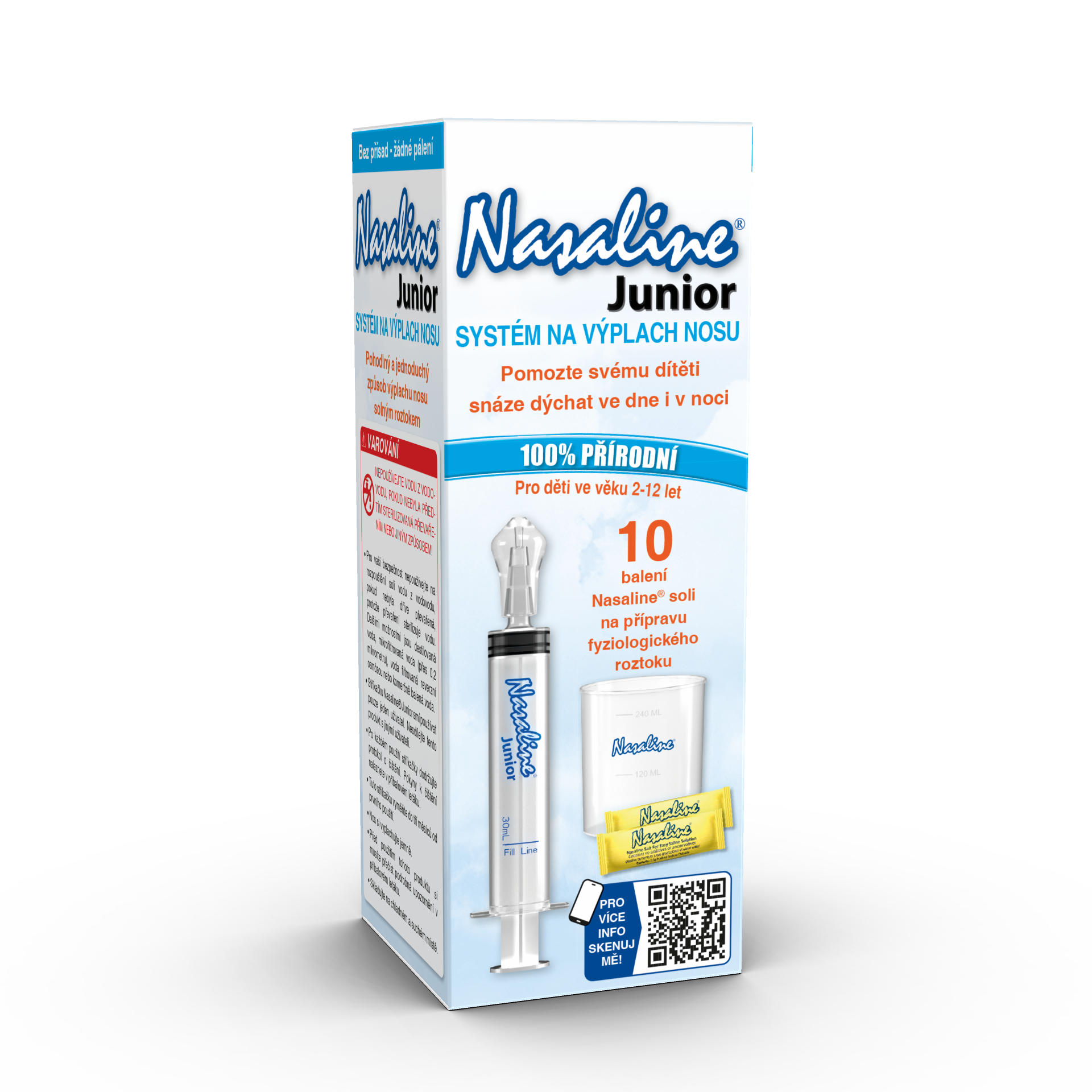Nasaline Systém na výpl.nosu Junior 2-12 let 10ks