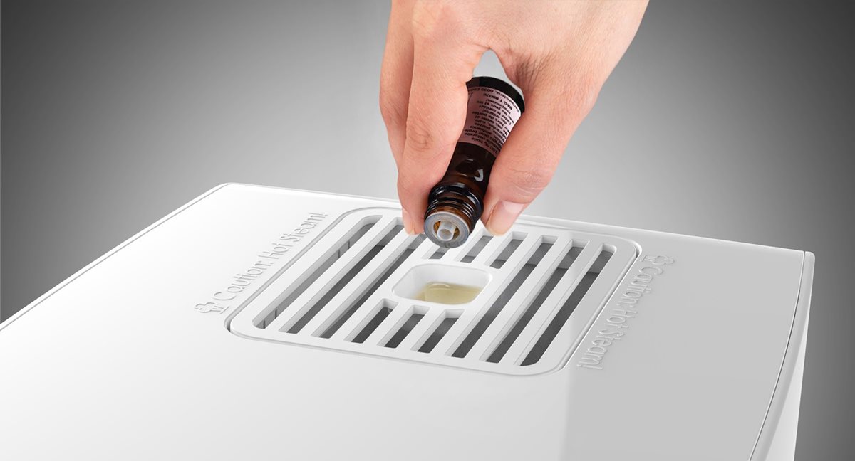 Přihrádka na vonný olej u zvlhčovače Boneco