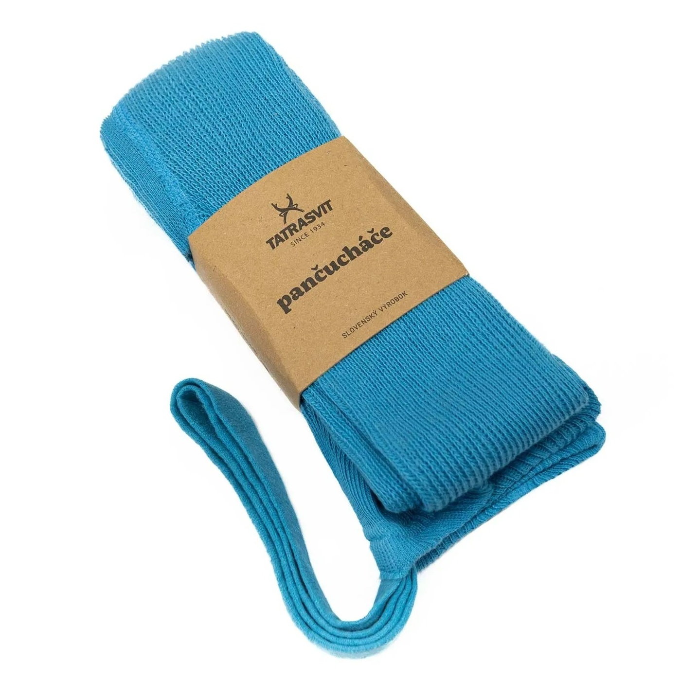 Dětské punčocháče s kšandami DUCIKA 100% bavlna velikost 60 modrá