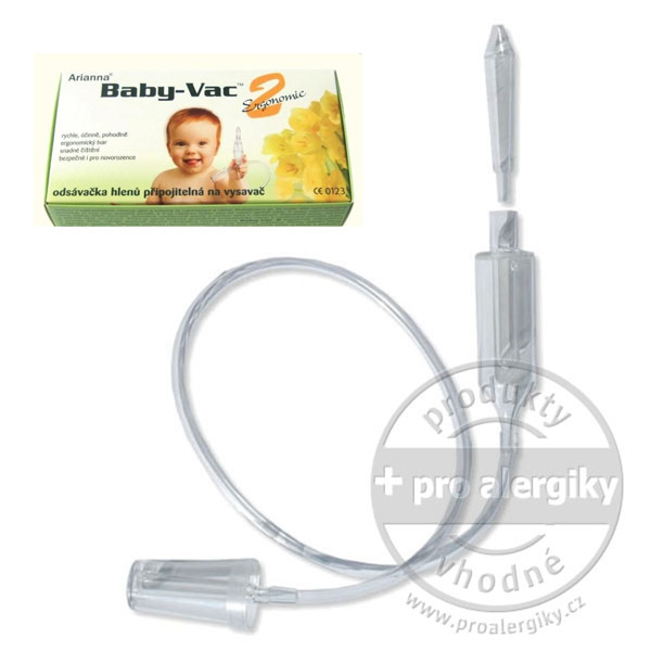 Arianna Baby-Vac 2 s čistic.kart. odsávačka hlenů