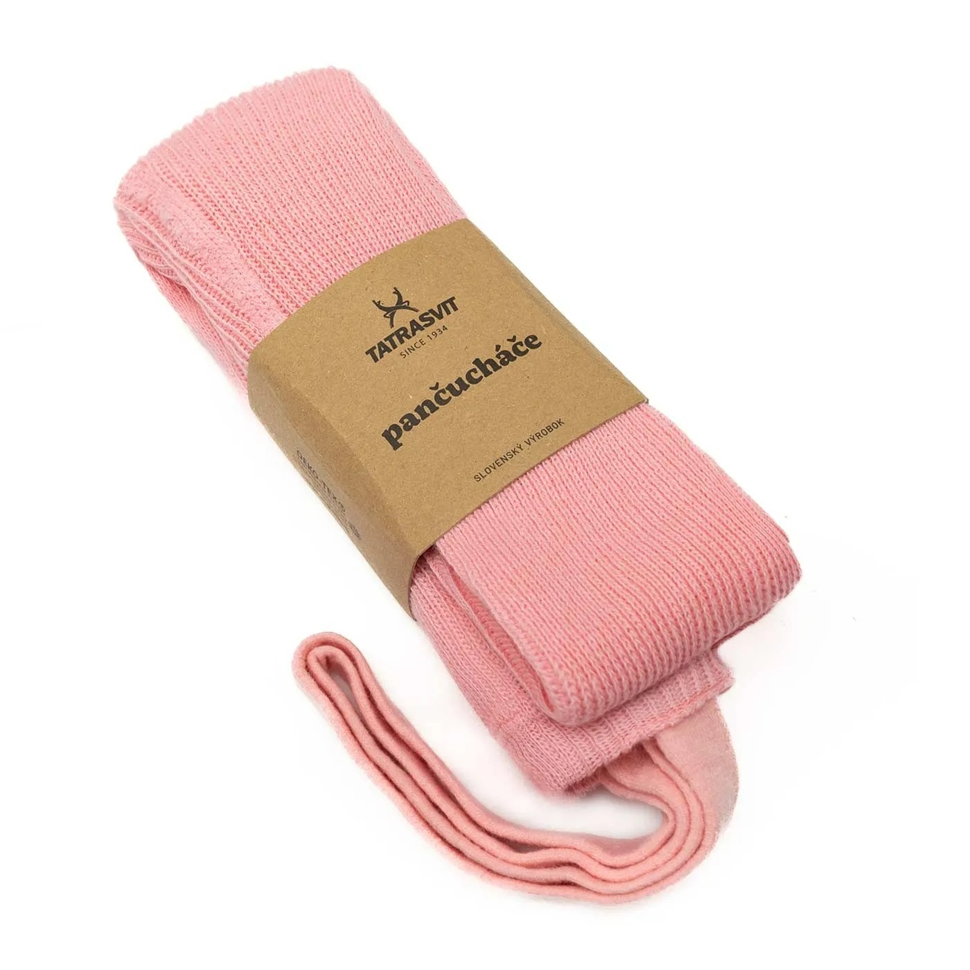 Dětské punčocháče s kšandami DUCIKA 100% bavlna velikost 70 růžová