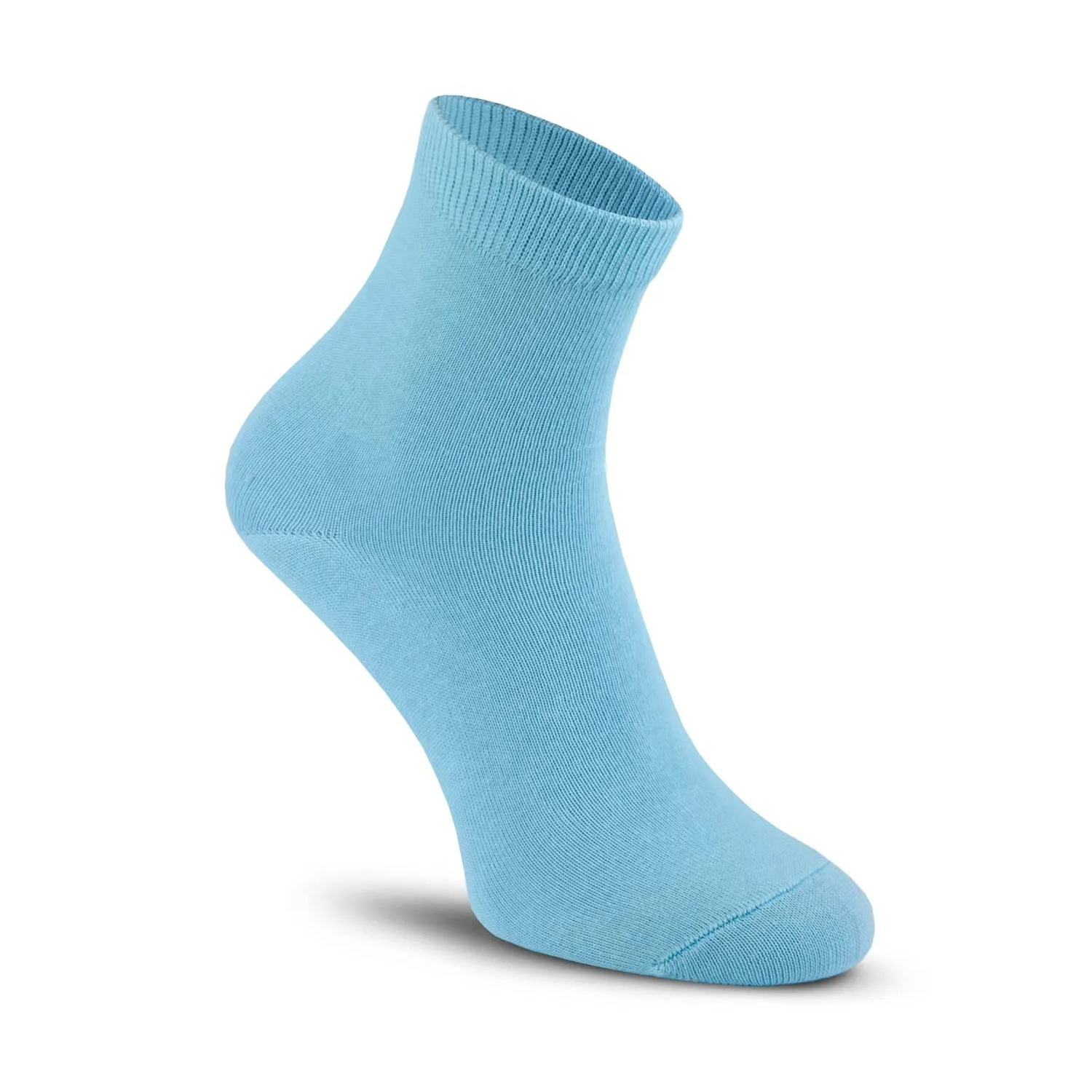 Ponožky 100% bavlna vel. 19 světle modré